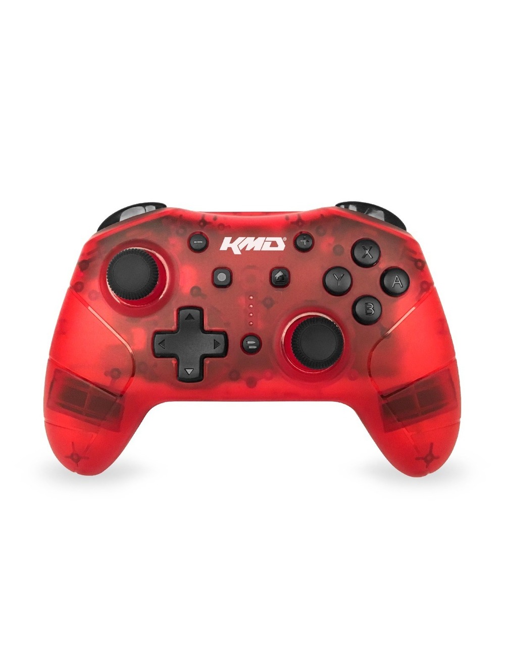 Bluetooth Pro Controller for Switch -  Clear Red